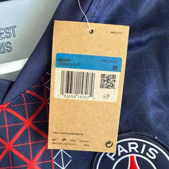 Nike Paris Saint-Germain Navy Jersey - Picture 5 of 6